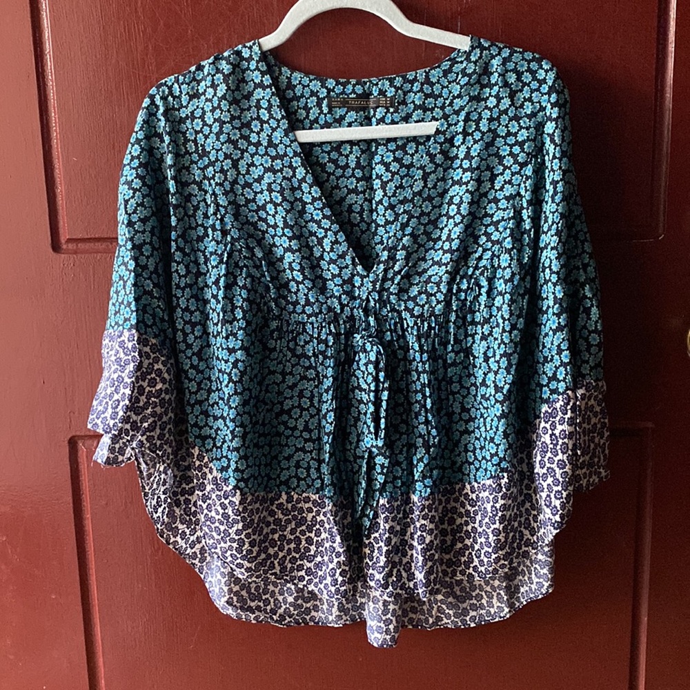Trafaluc by Zara floral Women top